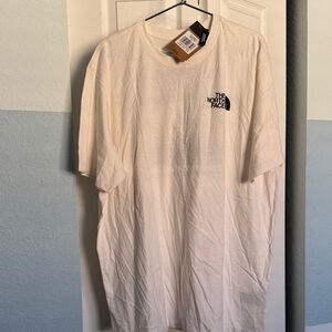 The North Face Men's Off-White Short Sleeve Tee